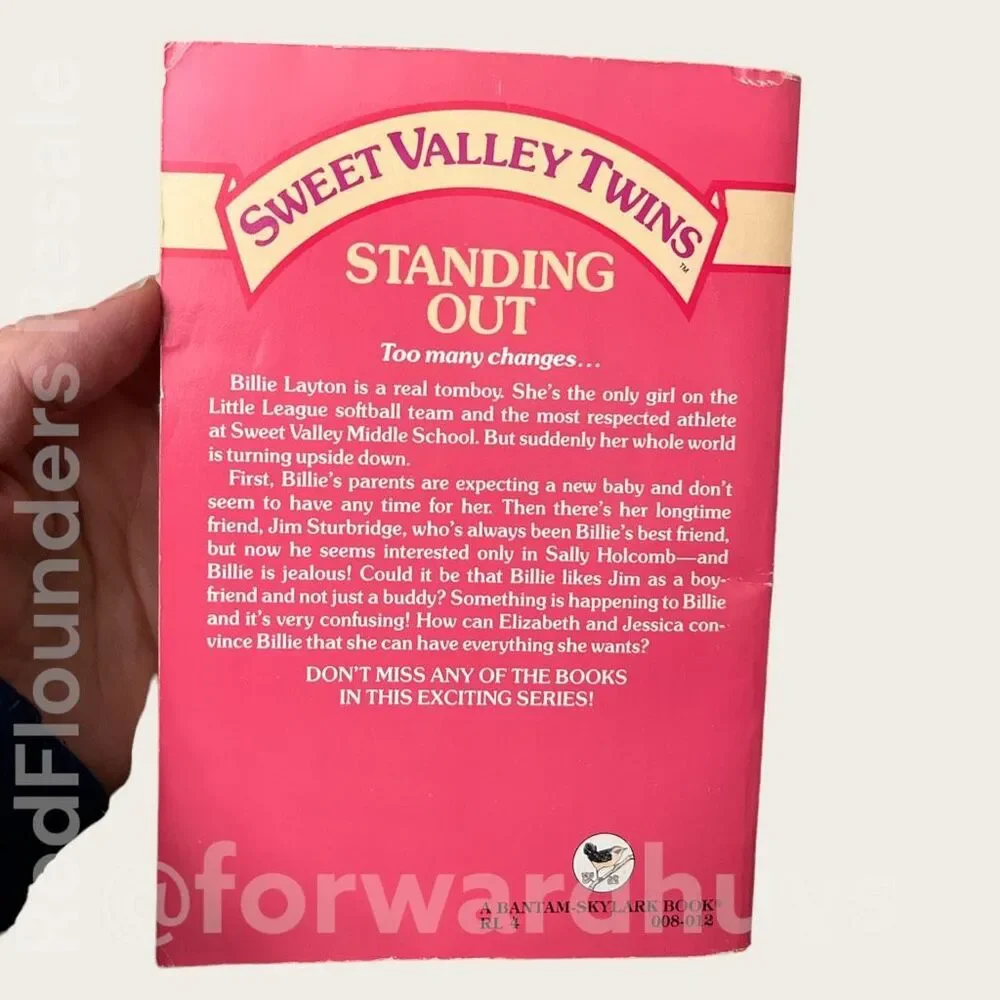 Sweet Valley Twins | Standing Out #25 | Vintage